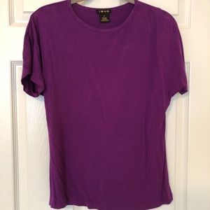 IMAN Purple Ladies' Top